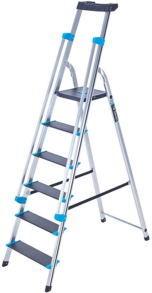 Ladders for cutting hedges | Cutting back overgrown hedges | Best ladders for cutting high hedges | Tripod ladders for hedge trimming